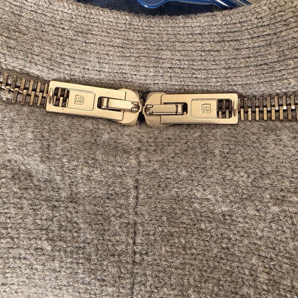 ALEXANDER WANG V Neck Cardigan w/Splitable Zip shoulder M $695 RETAIL NWT - Picture 10 of 17